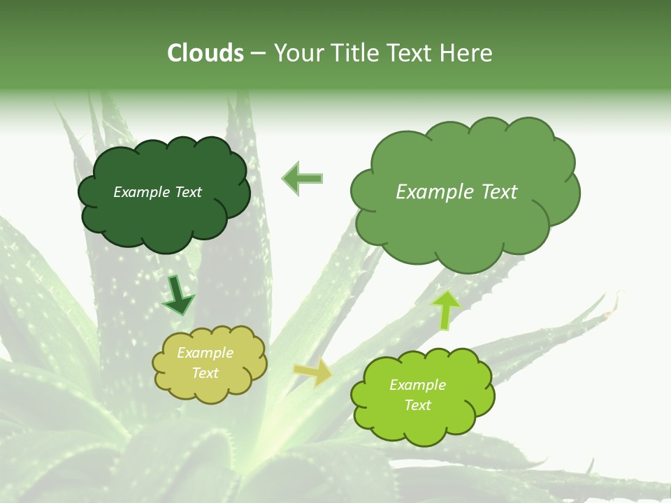 Detailed Plant Space PowerPoint Template
