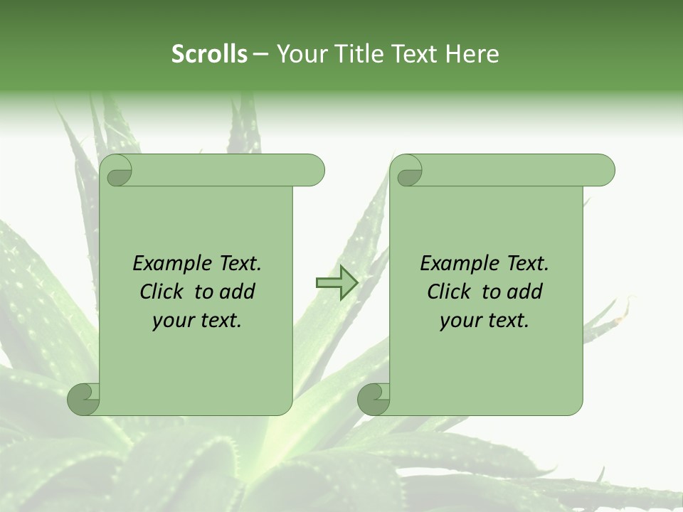 Detailed Plant Space PowerPoint Template