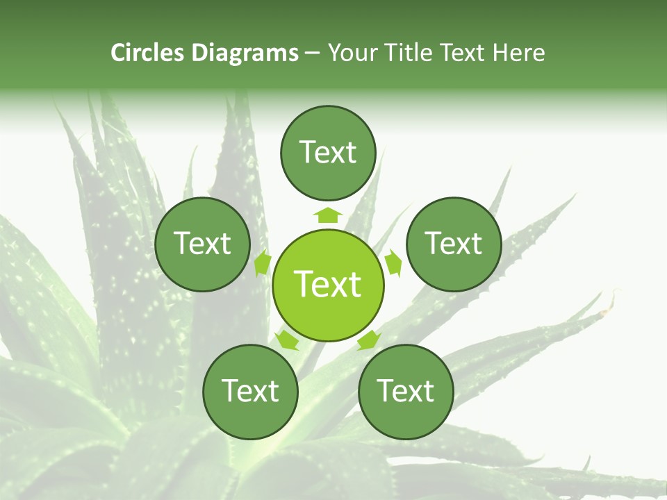 Detailed Plant Space PowerPoint Template