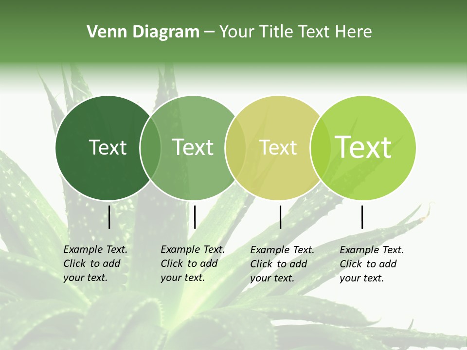 Detailed Plant Space PowerPoint Template