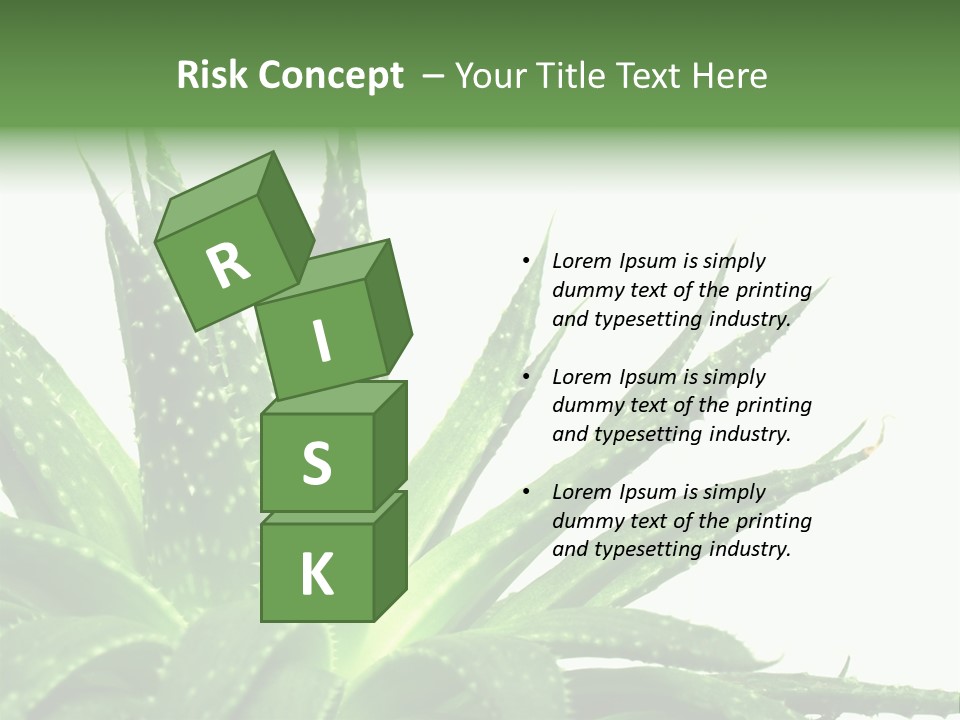 Detailed Plant Space PowerPoint Template