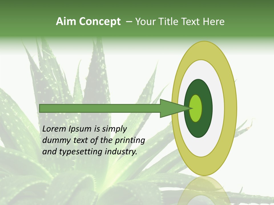 Detailed Plant Space PowerPoint Template