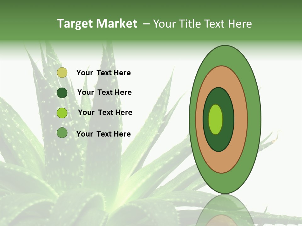 Detailed Plant Space PowerPoint Template