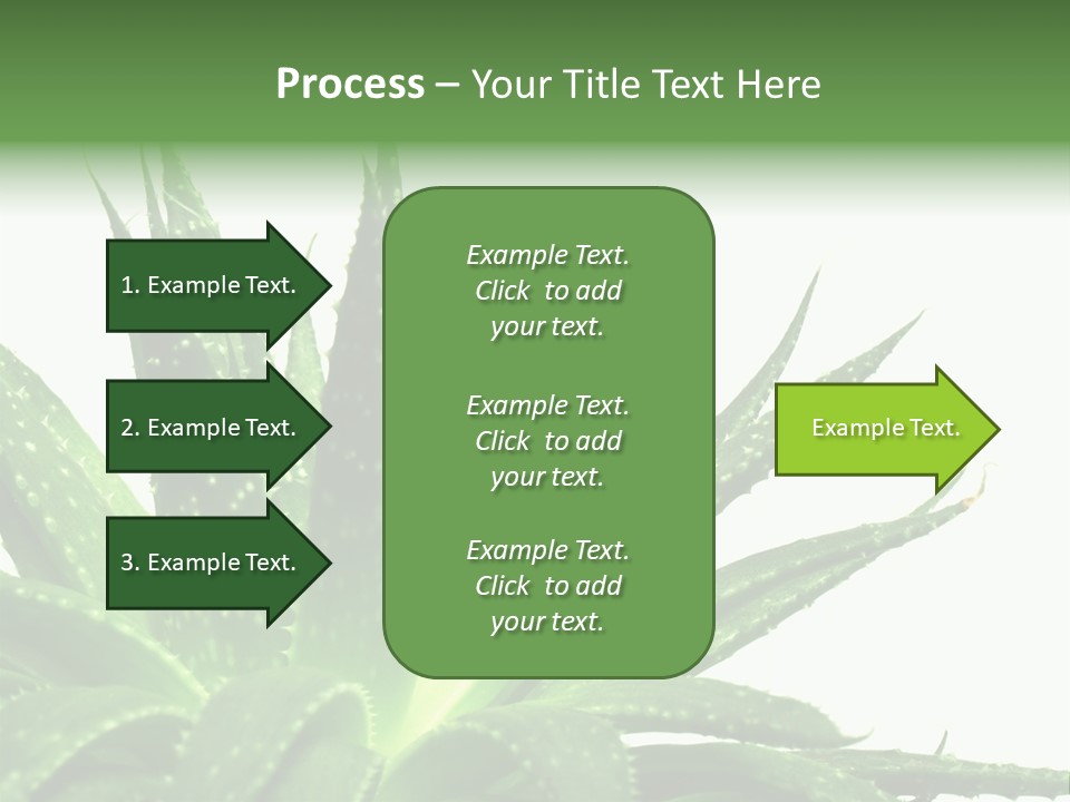 Detailed Plant Space PowerPoint Template