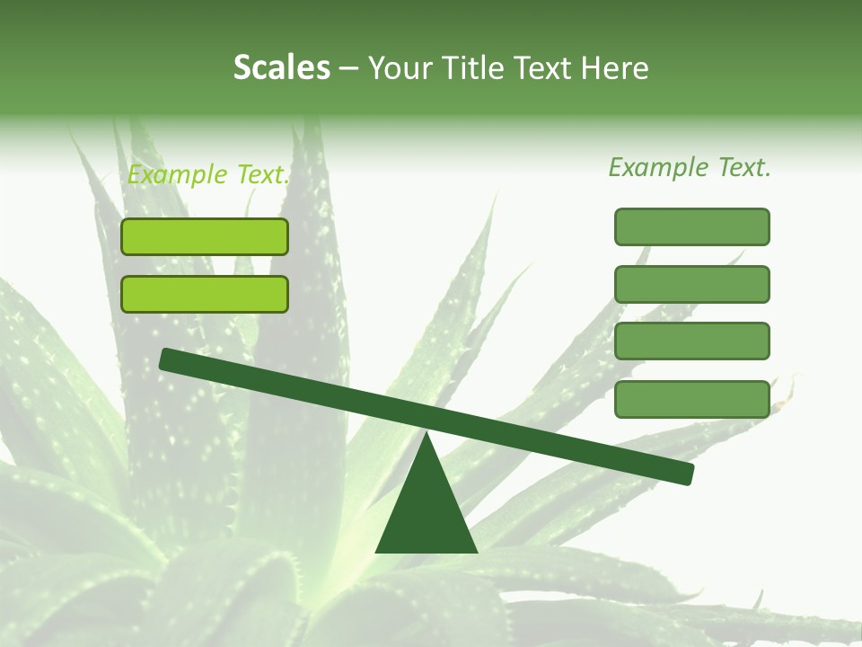 Detailed Plant Space PowerPoint Template
