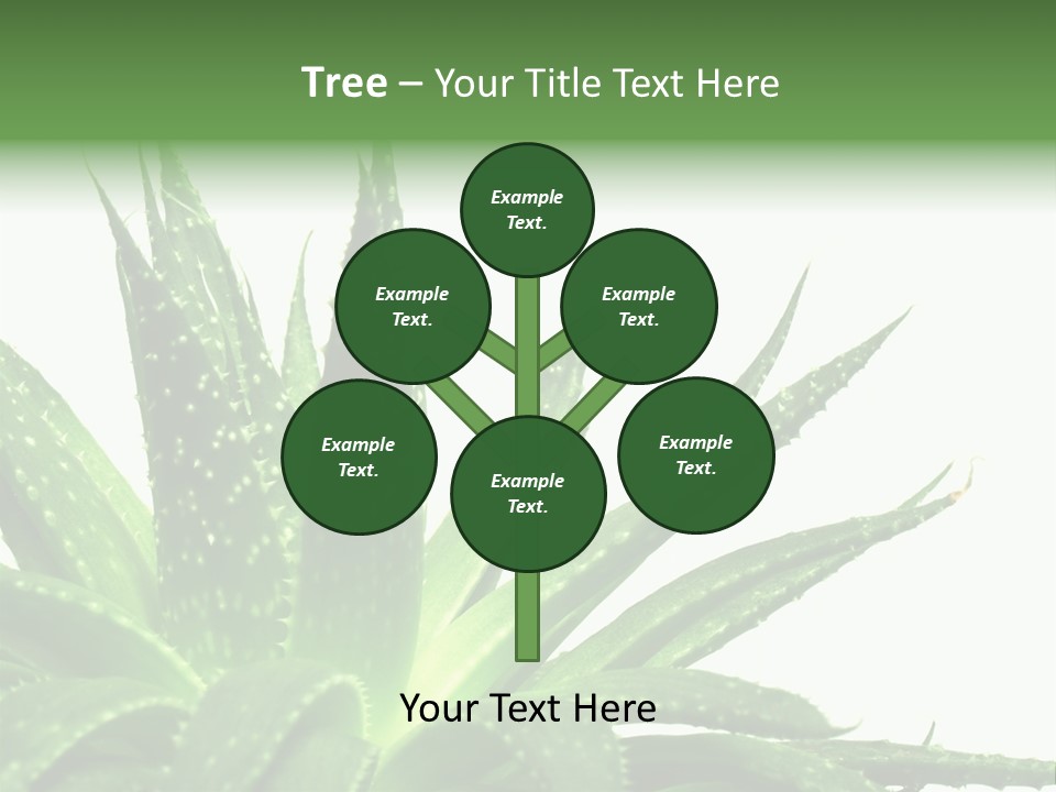Detailed Plant Space PowerPoint Template