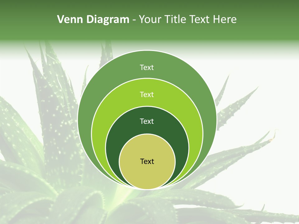 Detailed Plant Space PowerPoint Template