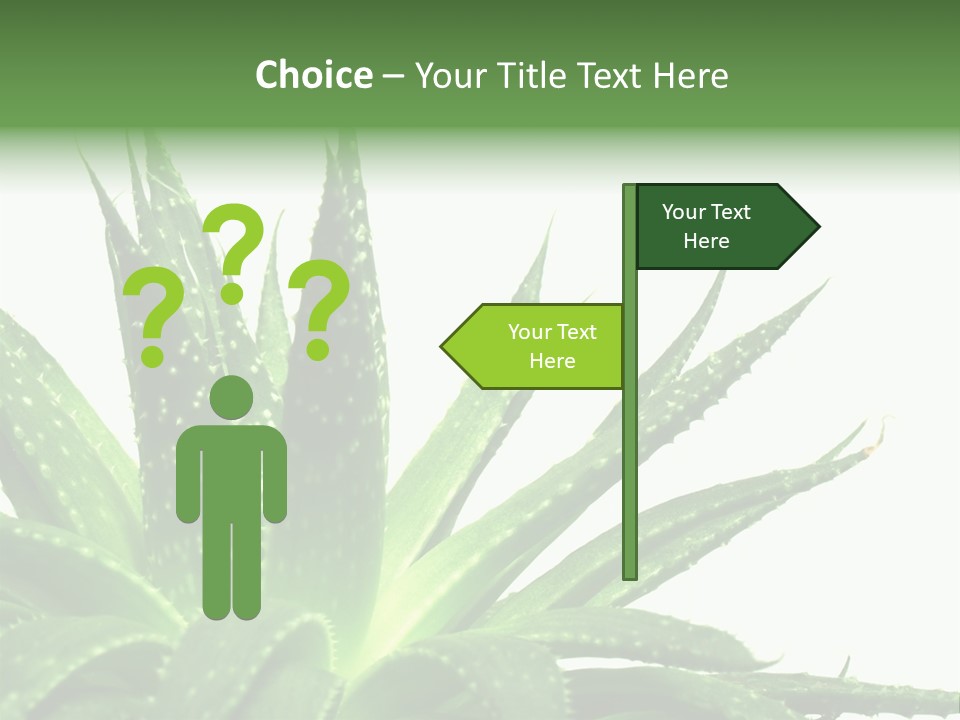 Detailed Plant Space PowerPoint Template