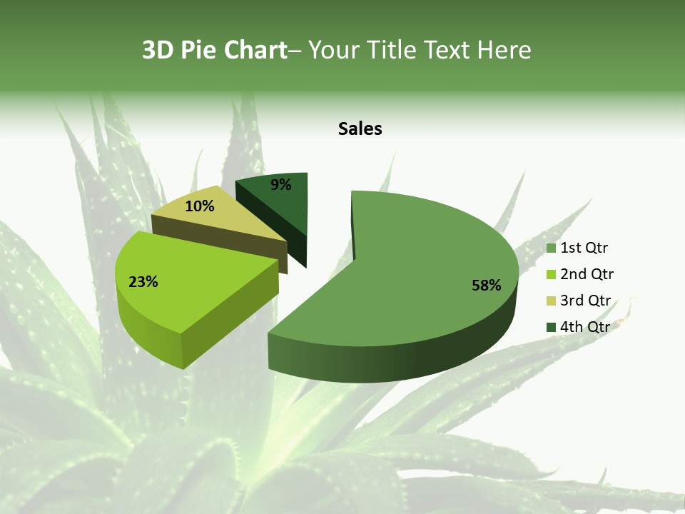 Detailed Plant Space PowerPoint Template