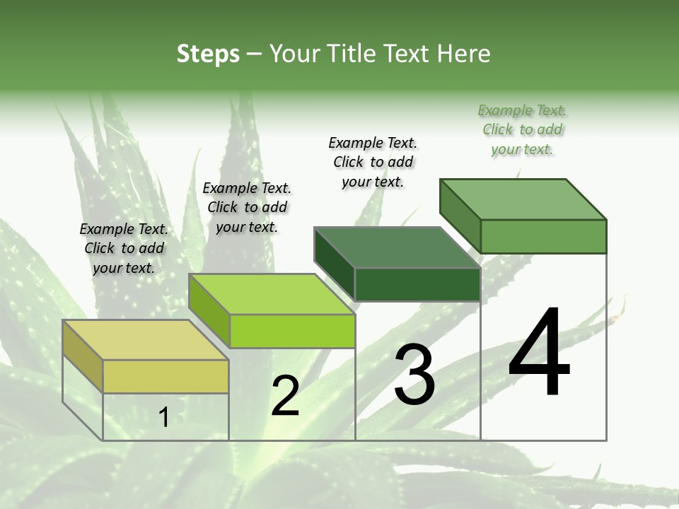 Detailed Plant Space PowerPoint Template