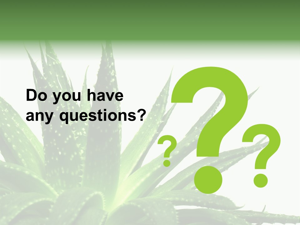 Detailed Plant Space PowerPoint Template