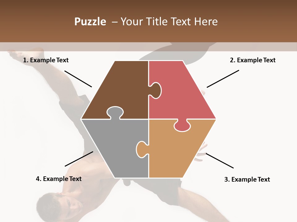 Exercise Elegance Female PowerPoint Template