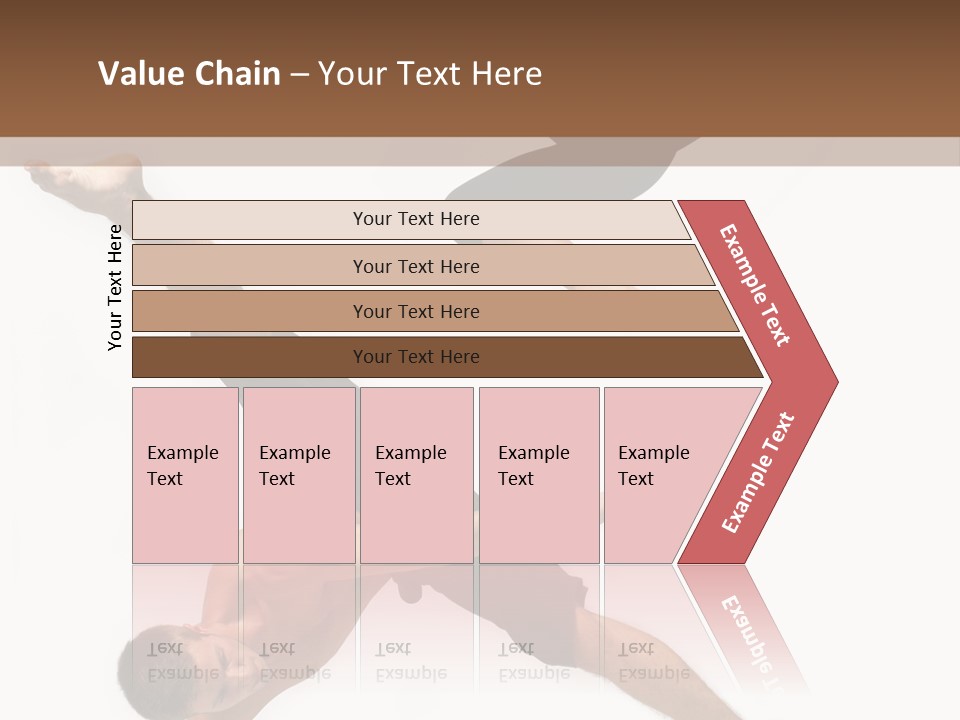 Exercise Elegance Female PowerPoint Template