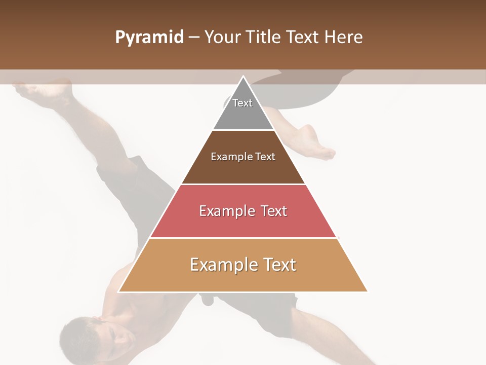 Exercise Elegance Female PowerPoint Template