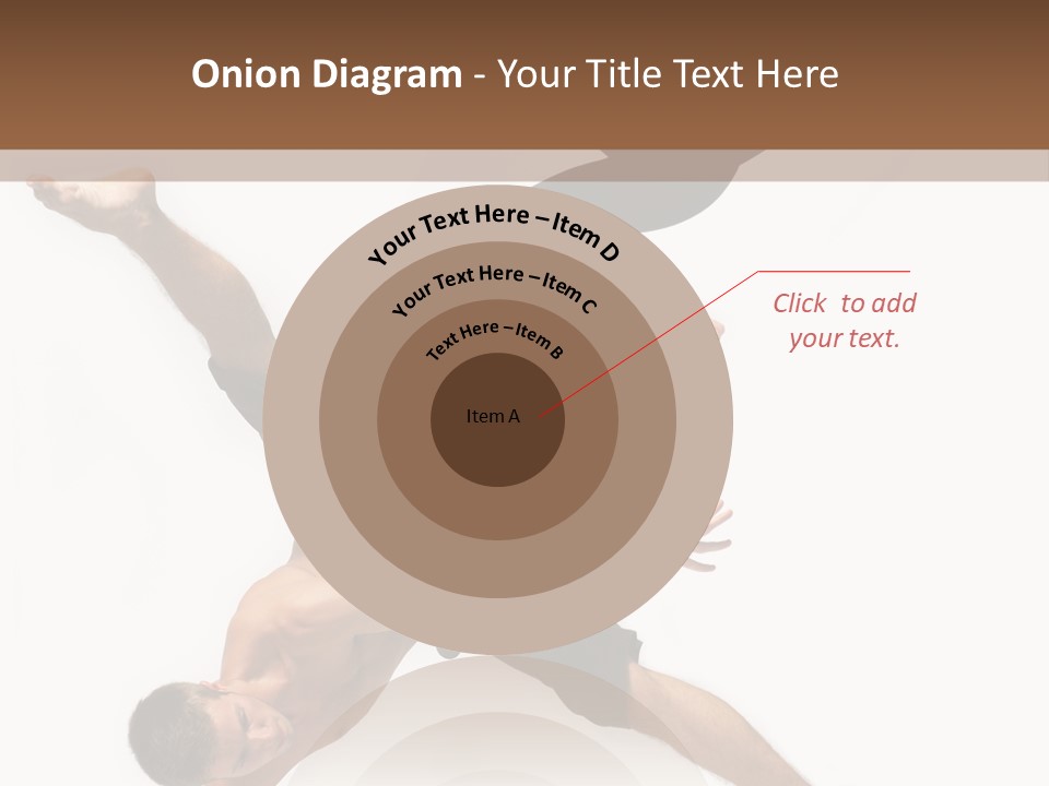 Exercise Elegance Female PowerPoint Template