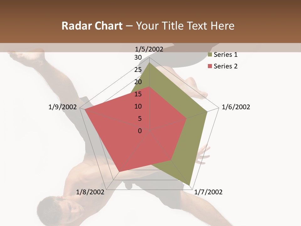 Exercise Elegance Female PowerPoint Template