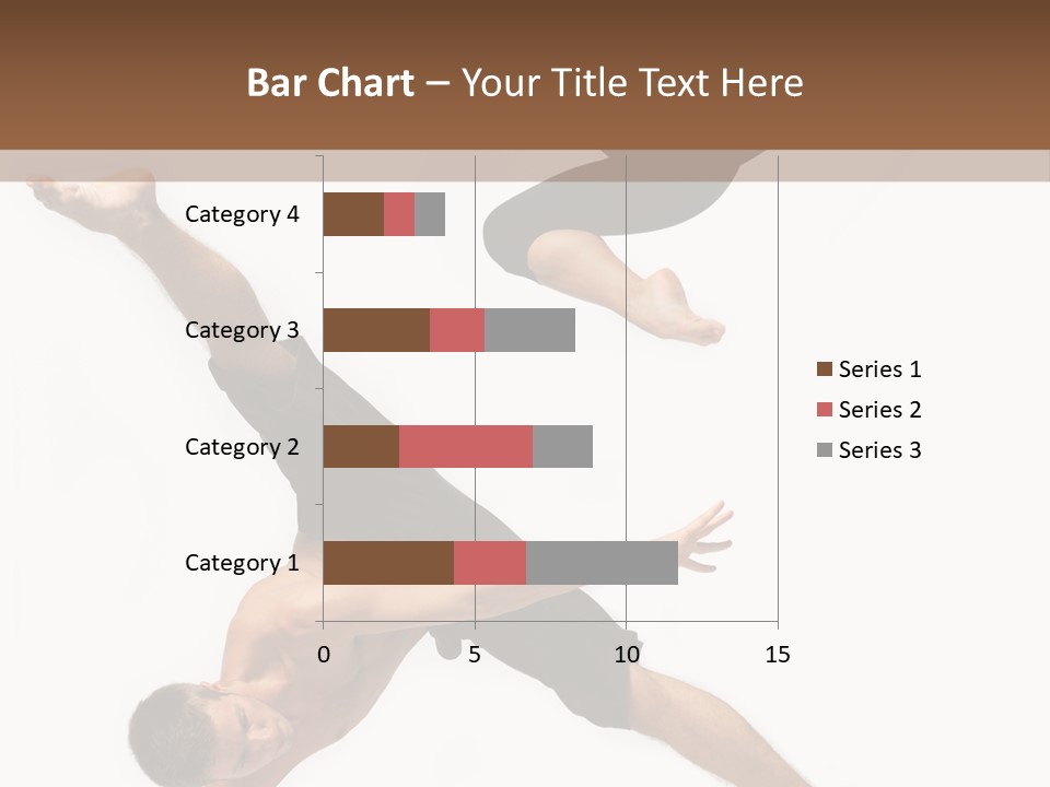 Exercise Elegance Female PowerPoint Template