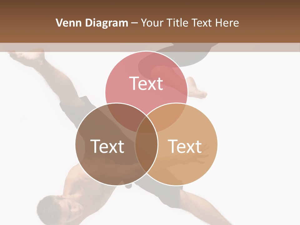 Exercise Elegance Female PowerPoint Template