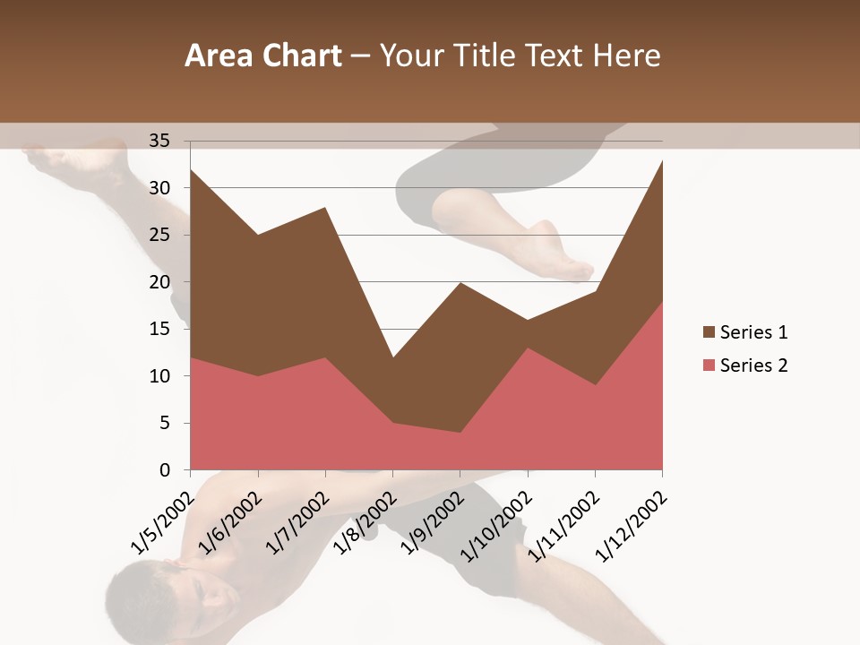 Exercise Elegance Female PowerPoint Template