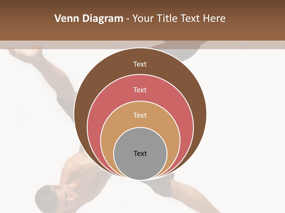 Exercise Elegance Female PowerPoint Template