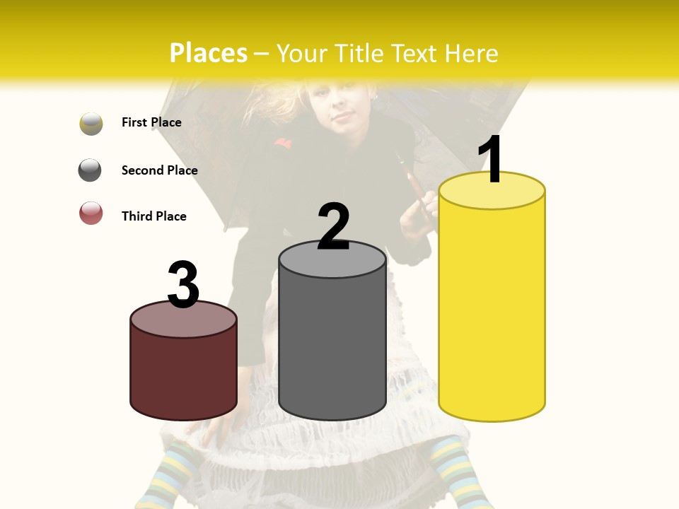 Eye Woman Mystery PowerPoint Template