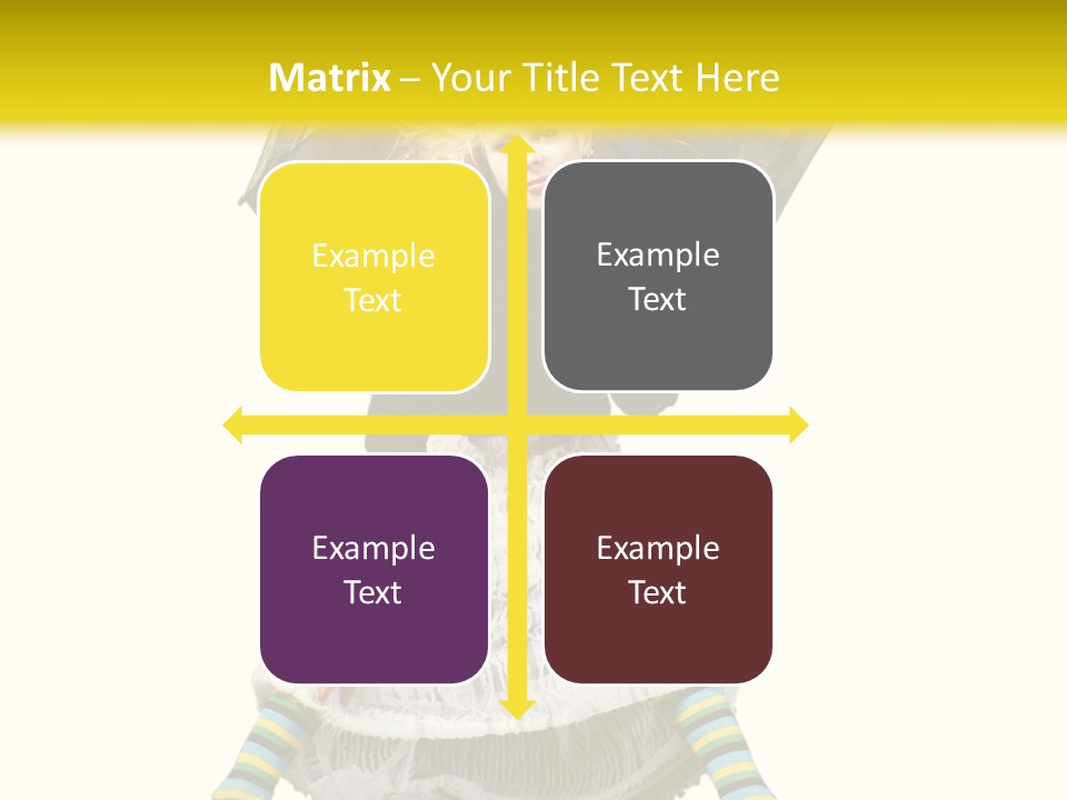 Eye Woman Mystery PowerPoint Template