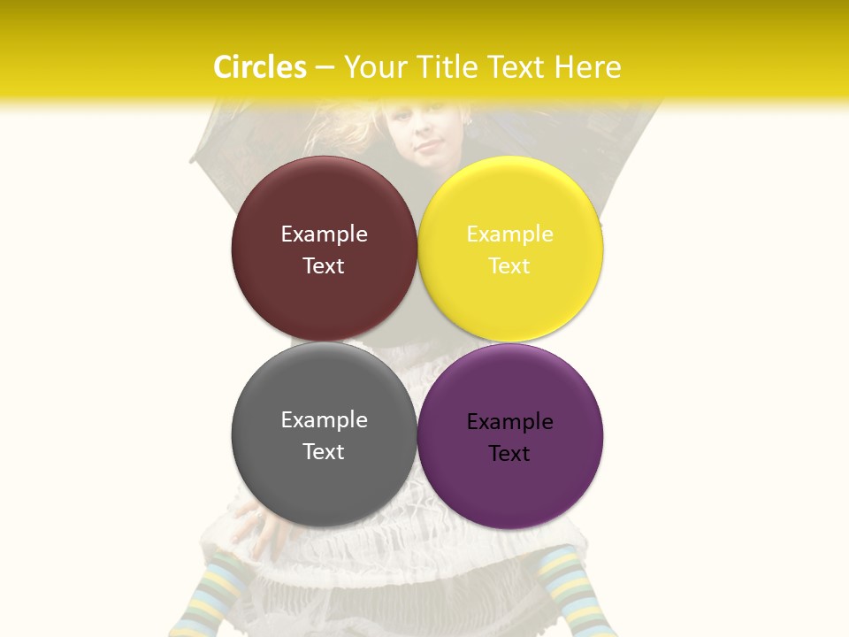 Eye Woman Mystery PowerPoint Template