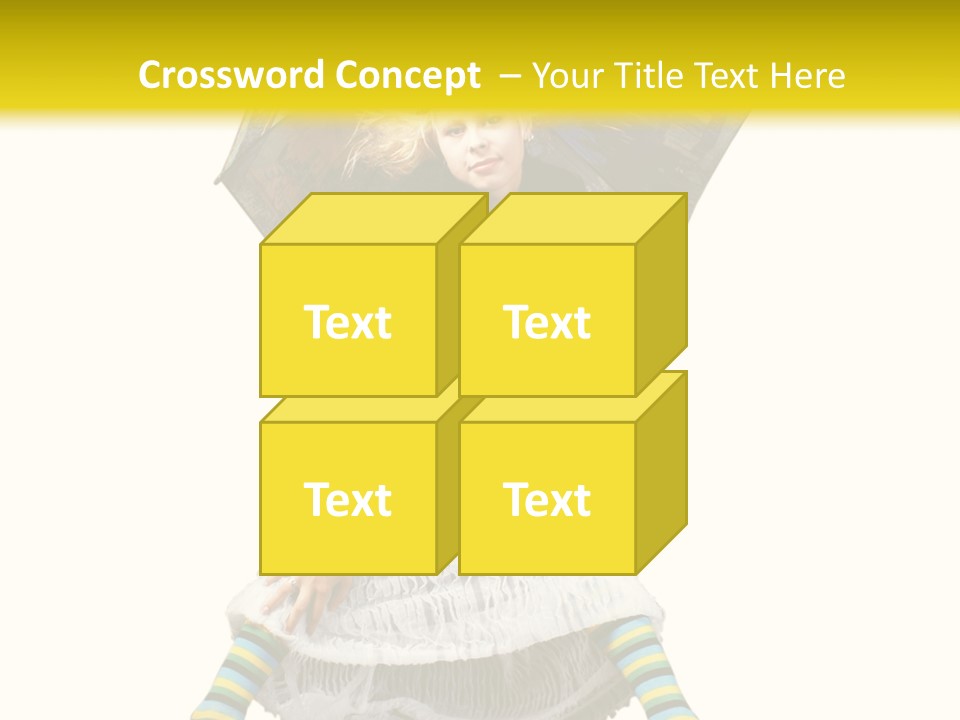 Eye Woman Mystery PowerPoint Template