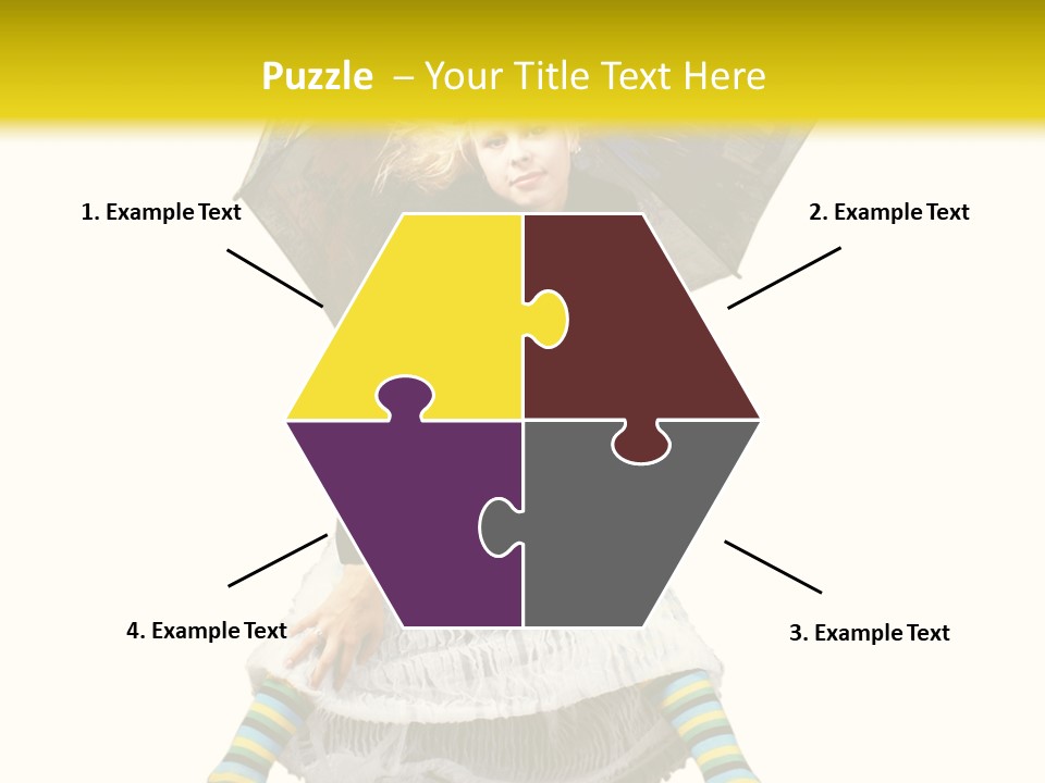 Eye Woman Mystery PowerPoint Template