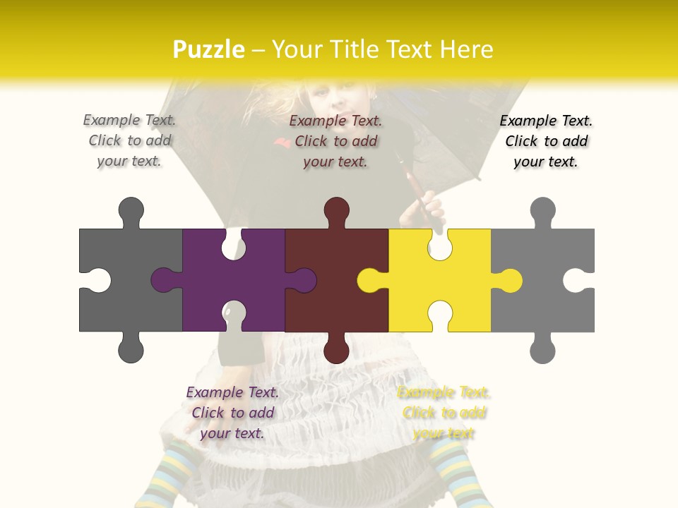 Eye Woman Mystery PowerPoint Template