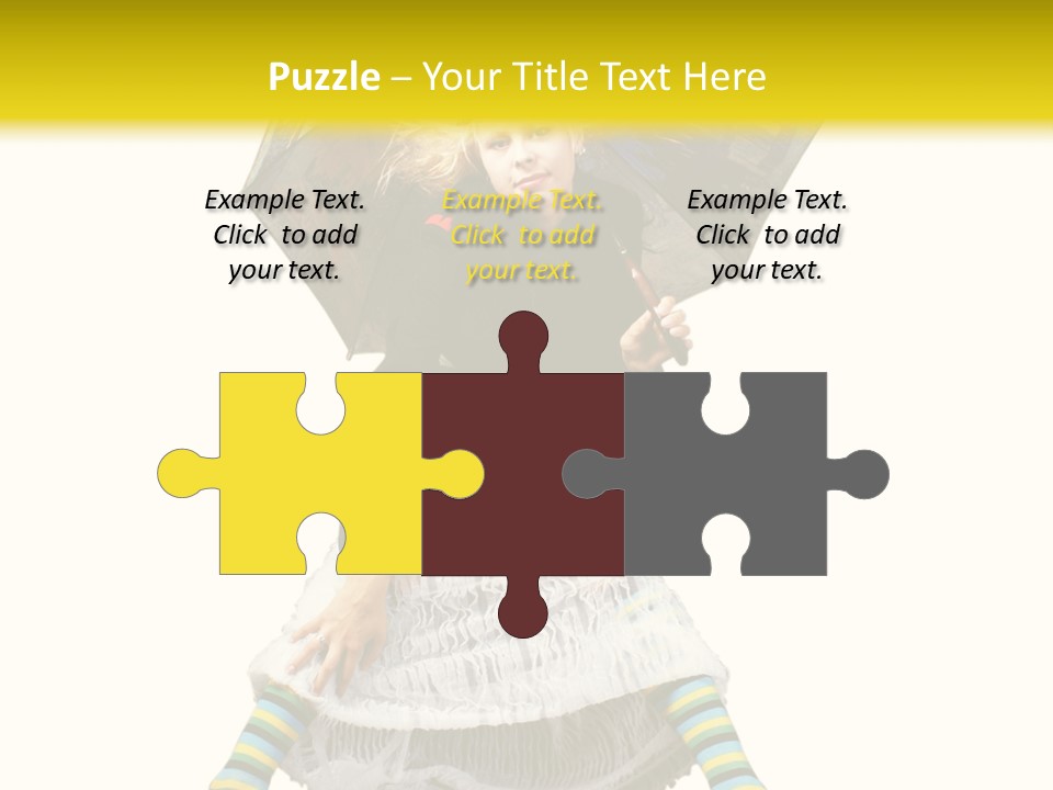 Eye Woman Mystery PowerPoint Template