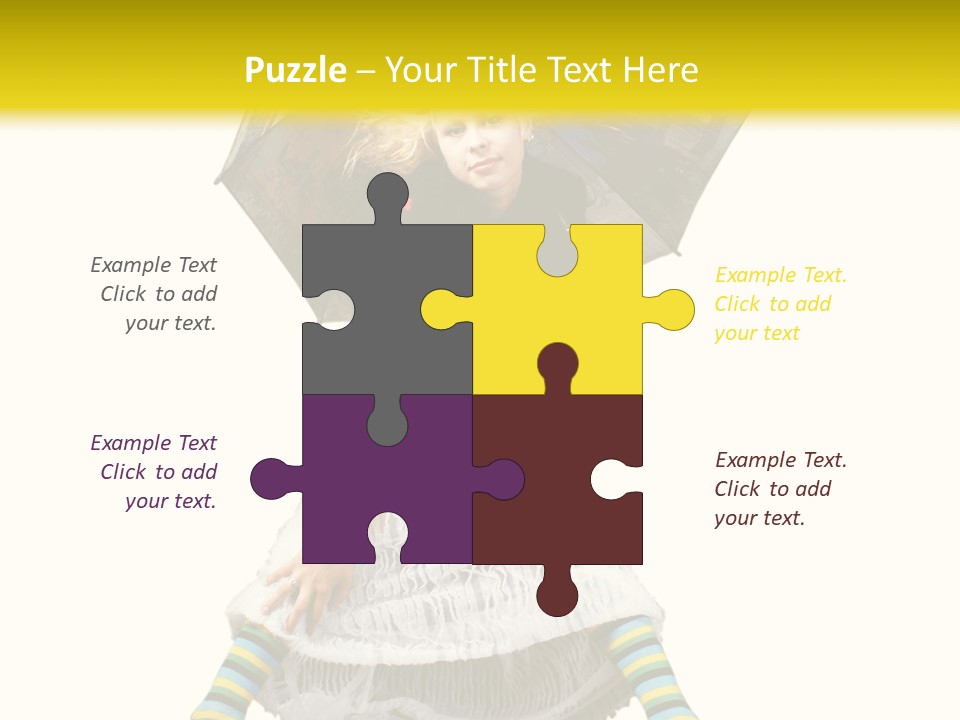 Eye Woman Mystery PowerPoint Template