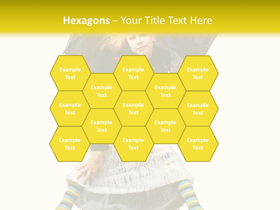 Eye Woman Mystery PowerPoint Template