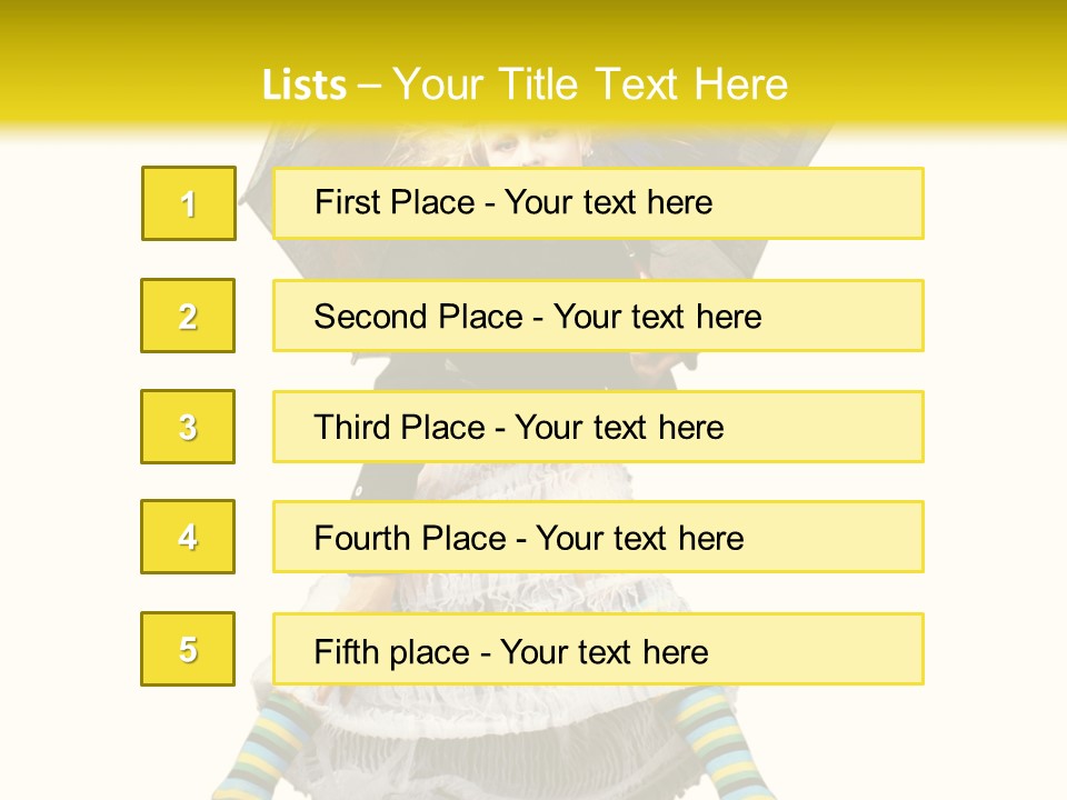 Eye Woman Mystery PowerPoint Template