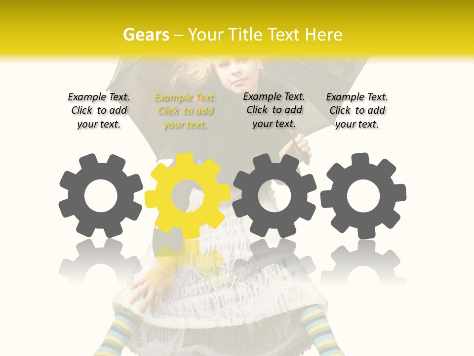 Eye Woman Mystery PowerPoint Template