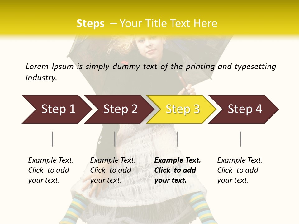 Eye Woman Mystery PowerPoint Template