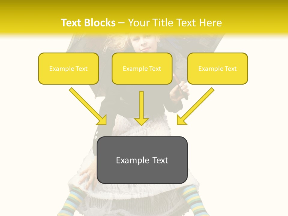 Eye Woman Mystery PowerPoint Template