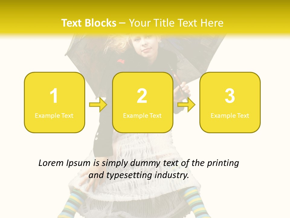 Eye Woman Mystery PowerPoint Template