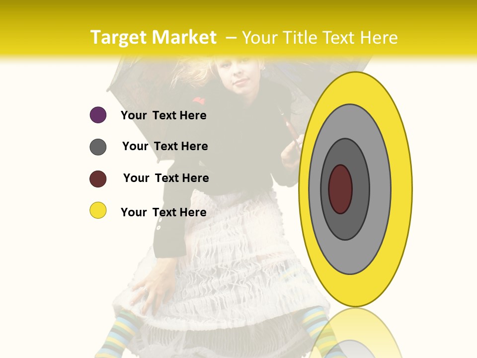 Eye Woman Mystery PowerPoint Template