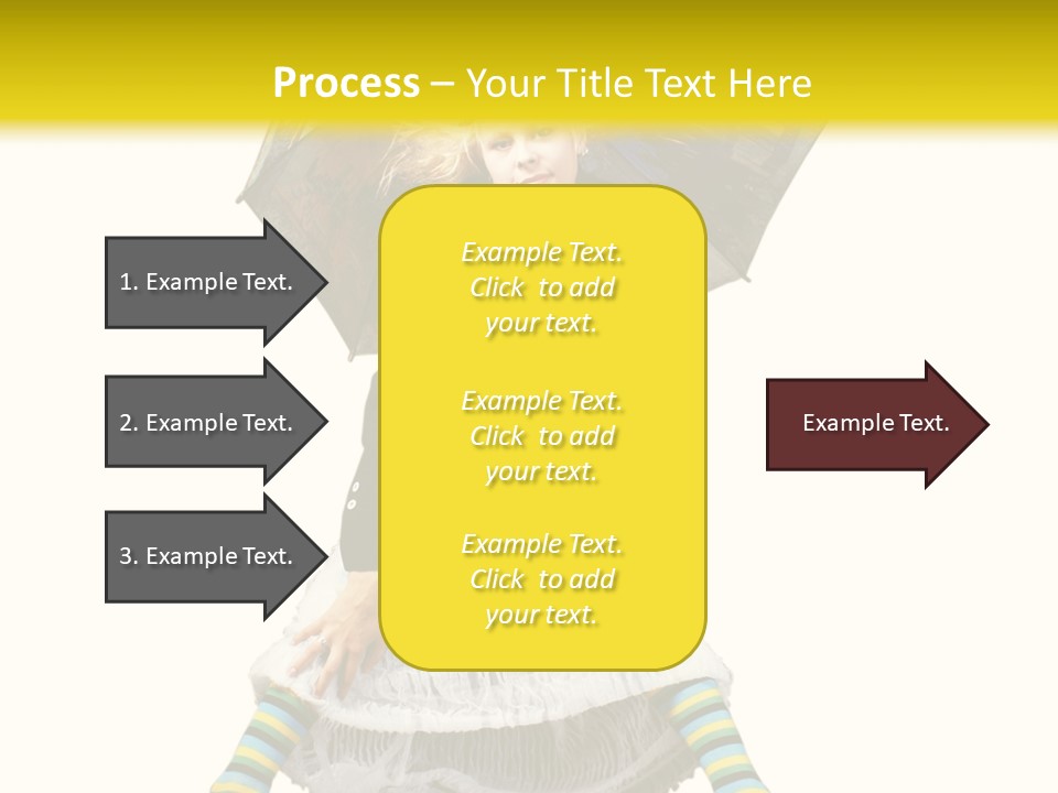 Eye Woman Mystery PowerPoint Template