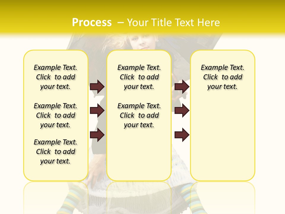 Eye Woman Mystery PowerPoint Template