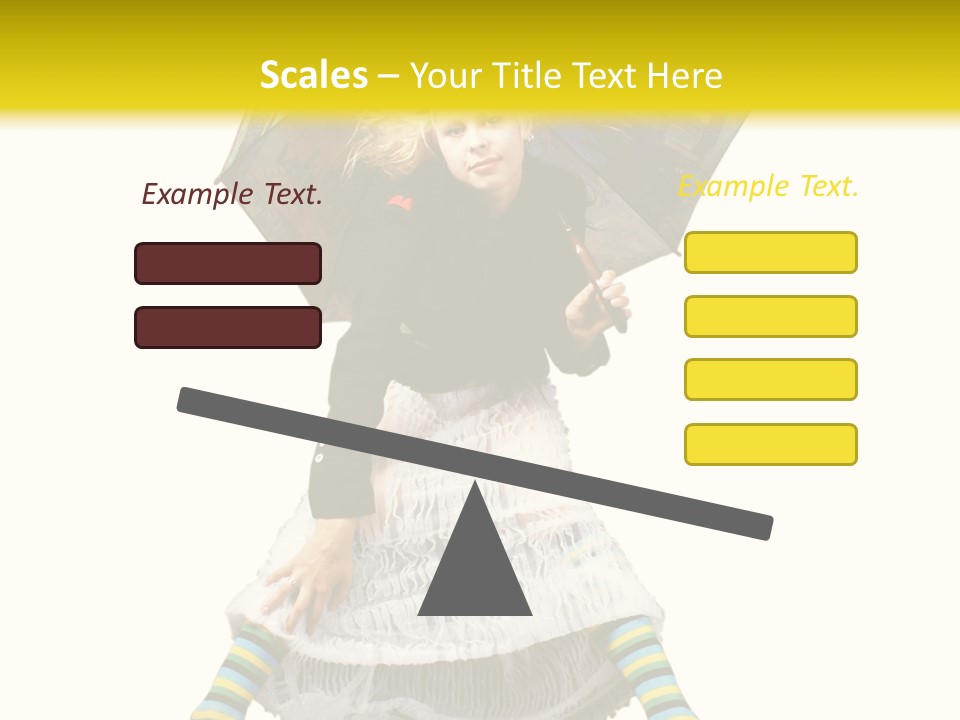 Eye Woman Mystery PowerPoint Template