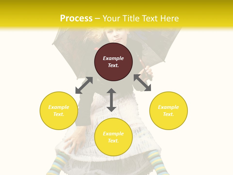 Eye Woman Mystery PowerPoint Template