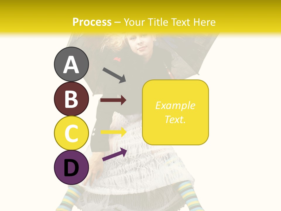 Eye Woman Mystery PowerPoint Template