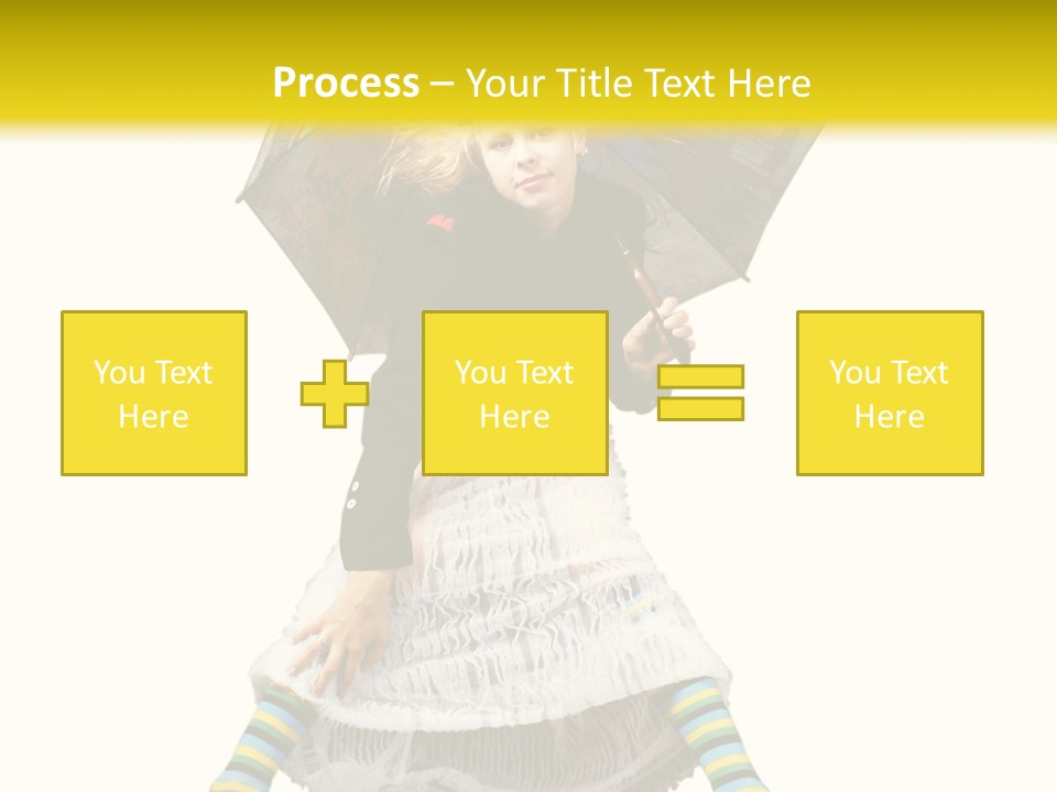 Eye Woman Mystery PowerPoint Template