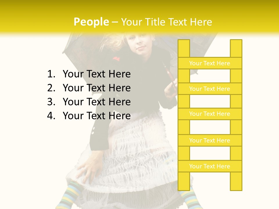 Eye Woman Mystery PowerPoint Template