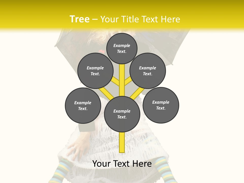 Eye Woman Mystery PowerPoint Template