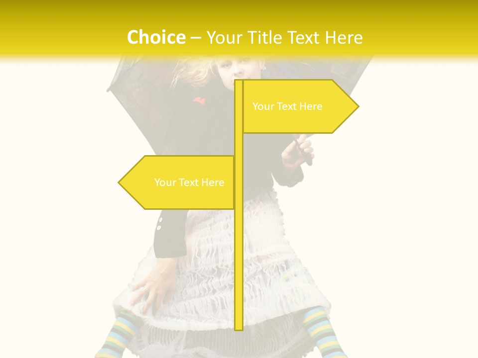 Eye Woman Mystery PowerPoint Template