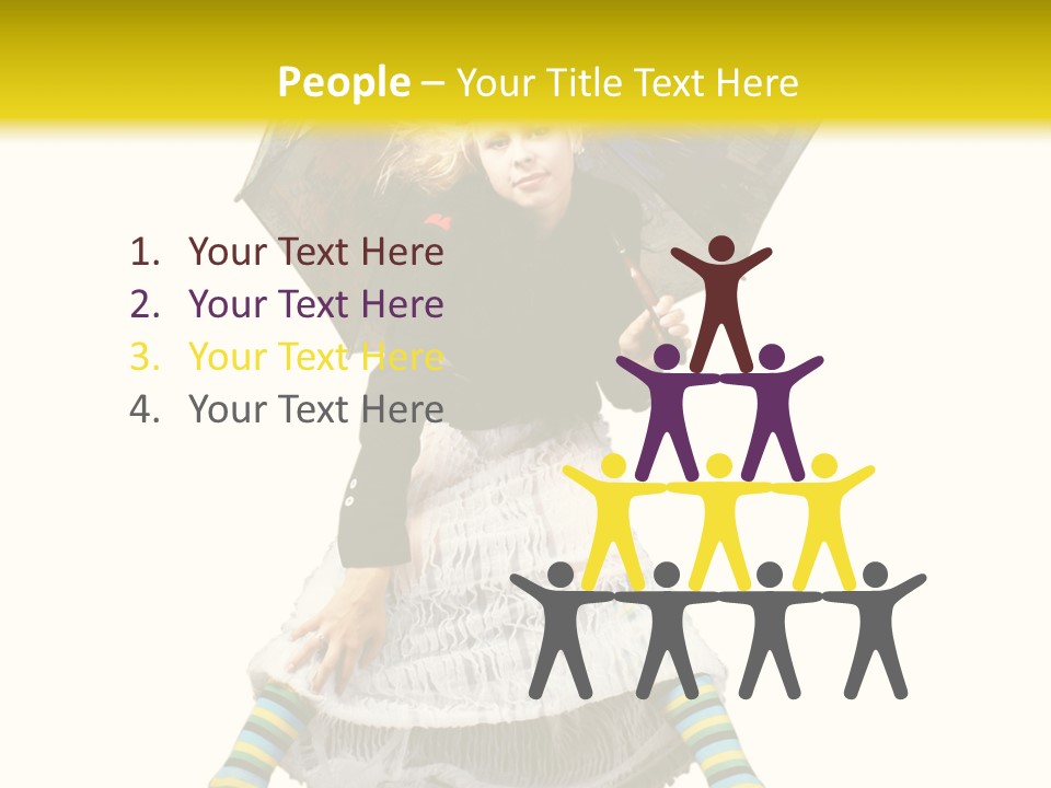 Eye Woman Mystery PowerPoint Template