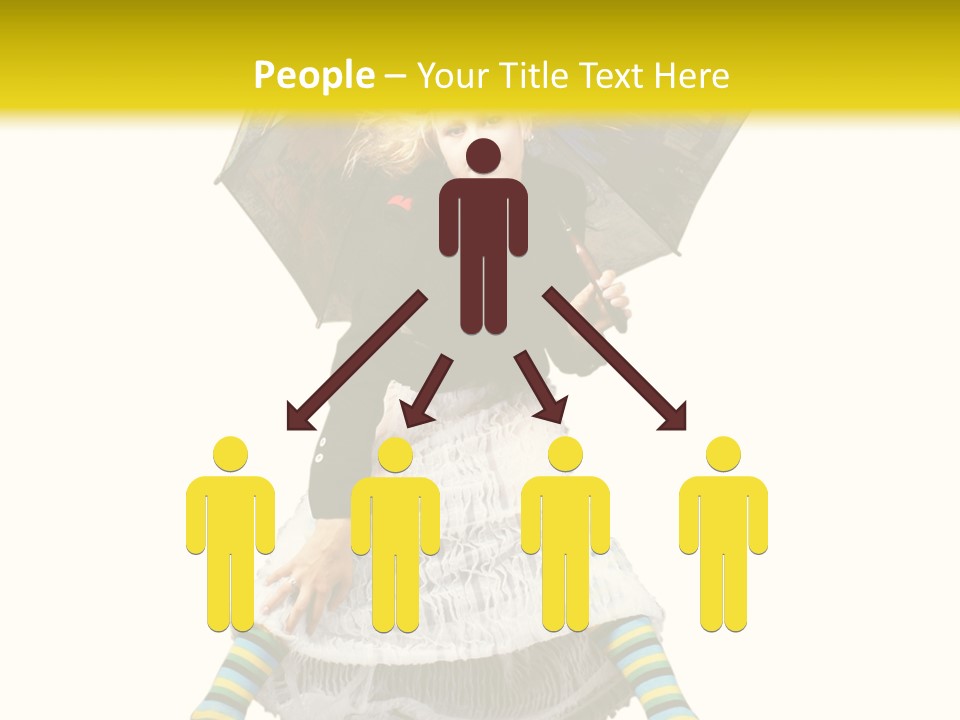 Eye Woman Mystery PowerPoint Template